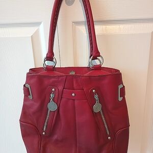 Via Spiga Leather Shoulder Bag